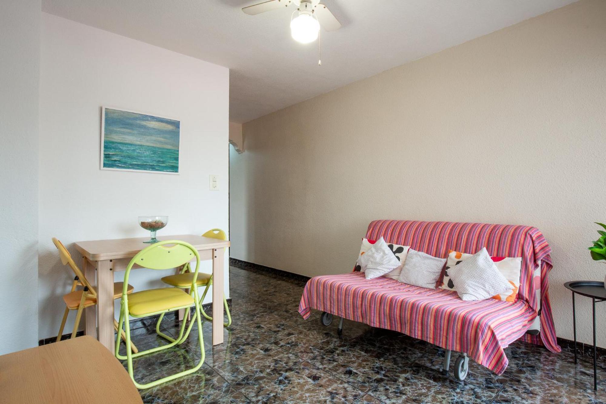 Apartamento En Complejo Residencial Con Piscina Y Garaje A 100M Del Mar Las Canteras  Экстерьер фото