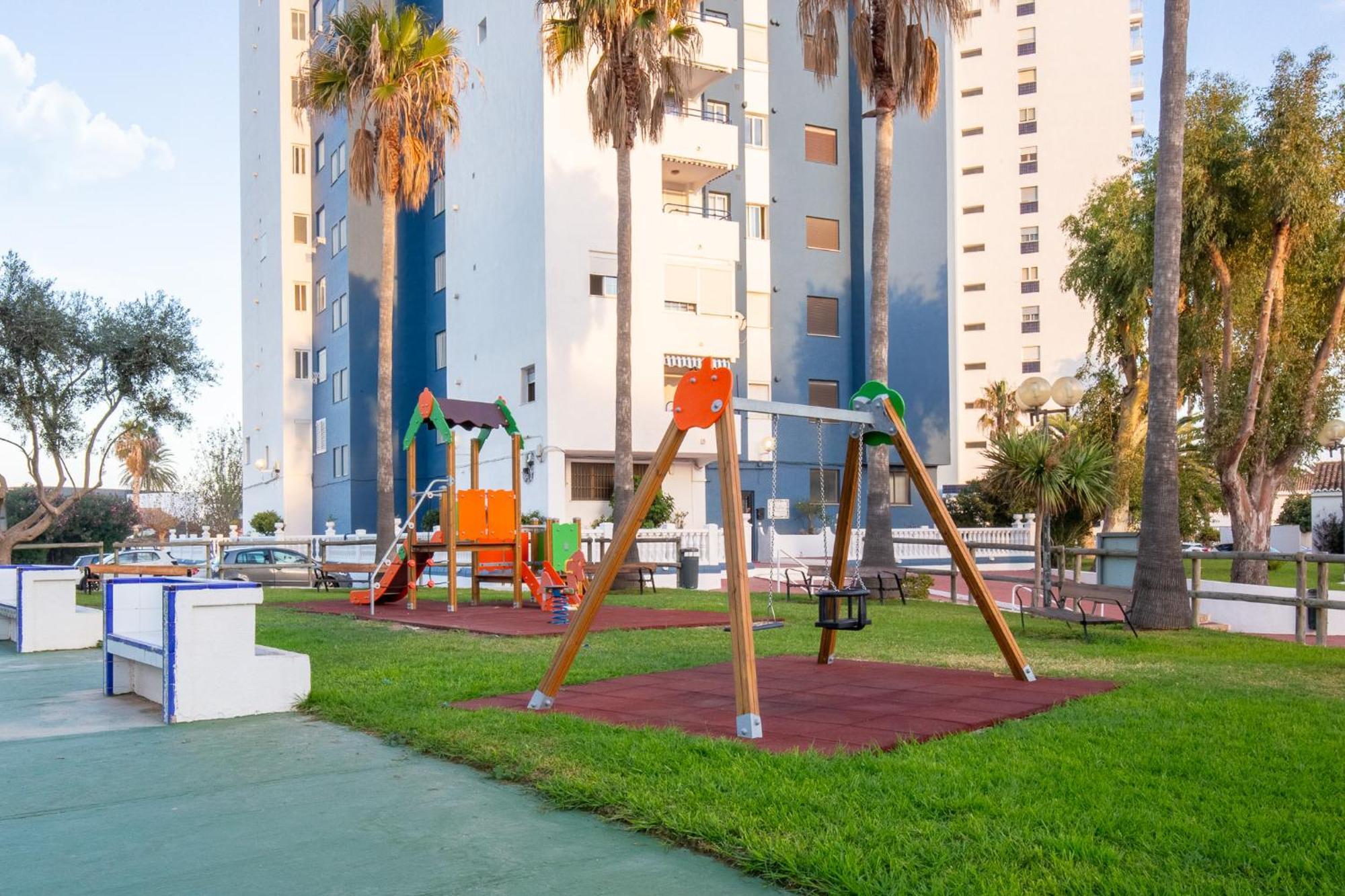 Apartamento En Complejo Residencial Con Piscina Y Garaje A 100M Del Mar Las Canteras  Экстерьер фото